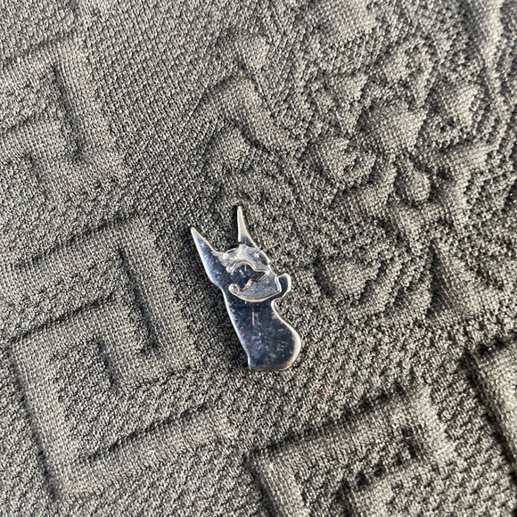 Makobi M4232 Bianchi Jacquard Crewneck Sweatshirt Size 3XL Black Embossed Print - Picture 6 of 14